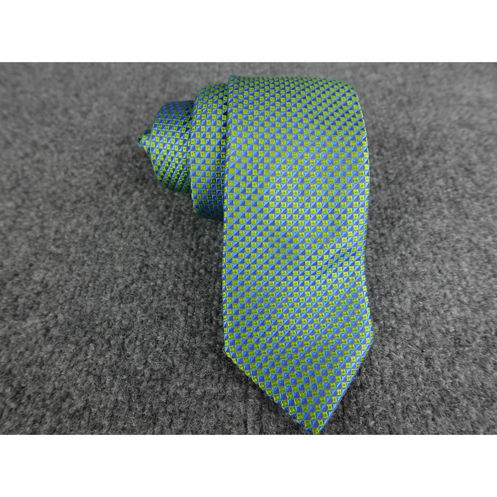 Ted Baker London Mens‎ Silk Geometric Pattern Necktie